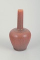 Carl-Harry Stålhane for Rörstrand.Vase, mid-20th century.Small, elegant stoneware vase with ...