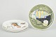 Mancioli, Italy
5 faience 
plates, 1960s.
Set of five 
hand-decorated 
faience plates 
with ...