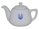 Royal 
Copenhagen 
small white 
teapot in thick 
porcelain with 
logo on the 
side (KKH = 
Københavns ...