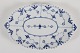 Royal 
Copenhagen Blue 
Fluted Full 
Lace 
Rare serving 
platter model 
no. 1/1060
with stamp ...