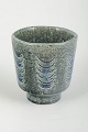 Annelise and Per Linnemann-Schmidt for Palshus – Vase, 1970s.Small cylindrical stoneware vase ...