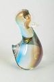 Ronneby, SwedenGlass figure “duckling”, 1970s.Hand-shaped Swedish art glass duck from ...