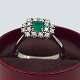 C. Antonsen; 
Ring in 14k 
white gold set 
with diamonds 
...