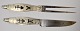 Dutch Renaissance silver cutlery, 17th century. Blade of steel. Handle with tortoise inlays. At ...