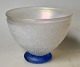 Kosta Boda 
"Network" bowl 
no. 57863, 
Design: Bertil 
Vallien, 1978, 
Sweden. Frosted 
glass with ...