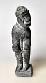 Greenlandic 
soapstone 
figurine, 1985. 
A standing man. 
Signed ML 85. 
H.: 11.3 cm.