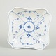 Royal CopenhagenBlue Fluted Plain, model 1/26Squared bowl, 1980s.Elegant squared bowl in ...