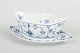 Royal CopenhagenBlue Fluted Plain, model 1/204.Sauce boat, 1980s.Classic sauce boat in the ...