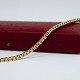 A tennis 
bracelet in 18k 
gold set with 
50 diamonds, 
app. 3,50 ct. 
Top Wesselton - 
SI. Clasp with 
...