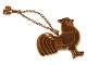 Georg Jensen 
Golden 
Christmas 
Ornament - 
Cockerel - 
without box.
Measures 
approximately 4 
...