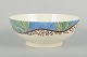 Gien, France“Savane” – Serving bowl, 1980s.Decorative faience bowl by Gien in the vibrant ...