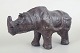 Omersa for Liberty & Co., London – Large Leather Rhino Figure, Mid-20th CenturyHandmade ...