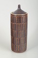 Palshus (Per and Annelise Linnemann-Schmidt)Large lidded vase, 1970s.Tall cylindrical ...