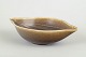 Edith Sonne for Saxbo Bowl, 1960s.Hand-thrown stoneware bowl with an organic, leaf-like form ...