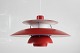 Poul Henningsen 
(1894-1967)
PH 5 pendant, 
old version 
from the 1970s
made of metal 
with red ...