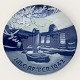 Bing & Grøndahl, Christmas plate 1942, "Bondegården" 18cm in diameter, 1st sorting, design Ove ...