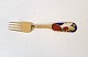 A.Michelsen 
Christmas fork 
in gold-plated 
sterling ...