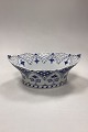 Royal 
Copenhagen Blue 
Fluted Full 
Lace Fruit 
Basket/Oval ...