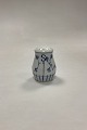 Bing and Grondahl Blue Traditional Blue Fluted Salt Shaker No. 52. Measures 8 cm / 3.14 in.