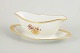 Royal CopenhagenGolden Basket, Sauce Boat.Elegant porcelain sauce boat from Royal ...