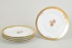 Royal CopenhagenGolden Basket, Set of 5 Lunch Plates.Set of five elegant lunch plates in ...