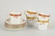 Royal CopenhagenGolden Basket, Set of 5 Demitasse Cups.Beautiful set of five demitasse cups ...