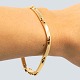 Sven Haugaard 
jewellery.
Sven Haugaard; 
Bracelet in 14k 
gold.
W. 5 mm. L. 18 
cm. With clasp 
...