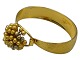 Flora Danica bracelet - Gilded sterling silver