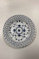 Royal Copenhagen Blue Fluted Full Lace Flat Plate with ...