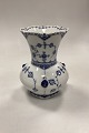 Royal 
Copenhagen Blue 
Fluted Full 
Lace Vase No. 
1197