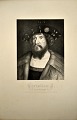 Bærentzen, Emil ( 1799 - 1868 ) Denmark: Portrait of King Christian II. After Lucas Cranach's ...