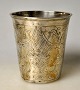 Jens Kieldsen Sommerfeldt (1692 - 1772) Silversmith in Aalborg, Denmark: Silver cup. With ...