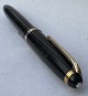 Black Montblanc no. 216 fountain pen. Push button filler. Made in Germany. in the 1950s. Appears ...