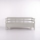 Antique Storage Bench – Grey Painted – Pine Wood – Storage – Circa 1860s
