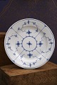 Antique Blue Fluted Plain Dinner Plate from Royal Copenhagen from 1820-50. Dia.: 24.5cm. Is ...