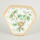 Royal Copenhagen Flora Danica triangular dish, 1963.Elegant dish from the iconic Flora ...