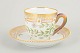 Royal Copenhagen Flora Danica Demitasse Cup with Saucer, 1960sElegant demitasse cup with ...