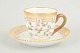 Royal Copenhagen Flora Danica Demitasse Cup with Saucer, 1960sElegant demitasse cup with ...
