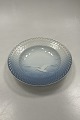 Bing and Grondahl Seagull  Deep Plate with pierced border No 323.5. Measures 21.5 cm / 8 15/32 innch