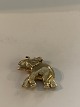 Elephant Charms / Pendant in 14 carat goldStamped 585Height with eyelet: 21.17 mm.Nice and ...