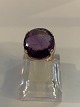 Vintage Ladies Ring with a Large Amethyst 12 Karat GoldSize 53