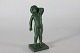 Ipsens EnkeFigurine with green glaze"Dawn/Waking up" no. 916Designed by Arne ...