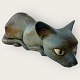 Large Lladro figurineLying cat*DKK 2300