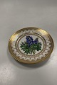 Royal Copenhagen Antique Plate with Flower Motif and ...