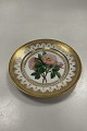 Royal Copenhagen Antique Plate with Flower Motif and ...