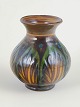 Kähler vase, 1930s.Thrown stoneware vase with a rounded body and gently flared neck. The ...