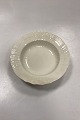Royal Copenhagen Josephine Creme Deep Plate. Measures 22 cm / 8.66 in. 2nd Quality