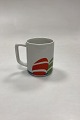 Royal Copenhagen Picnic Coffee Mug No. 6228. Designed by Grethe Meyer and Ole Kortzau. ...