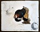 Holzer, Adi (1936 -) Austria/Denmark: Der nachte hintern. Color lithograph. Signed No. 16/30 ...