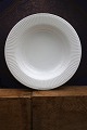 Royal Copenhagen White Fluted pasta plate / dish. ...